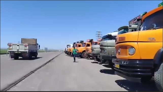 Iran’s Truck Drivers Strike Over Fuel, Pay, and Corruption