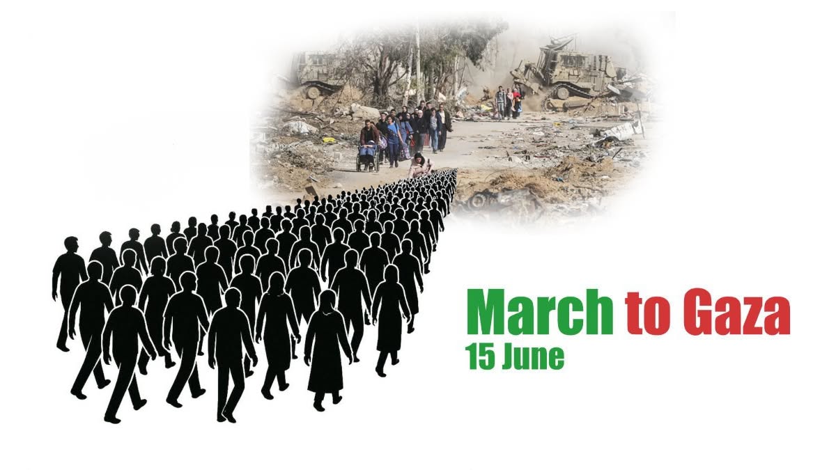 Iranian Activists Support the Global ‘March to Gaza’