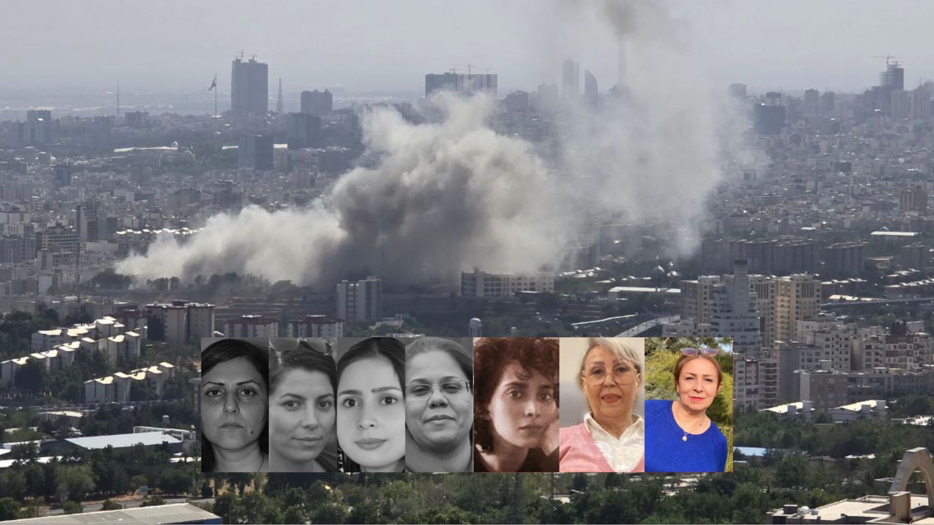 Seven Women in Evin Prison Speak Out Against War